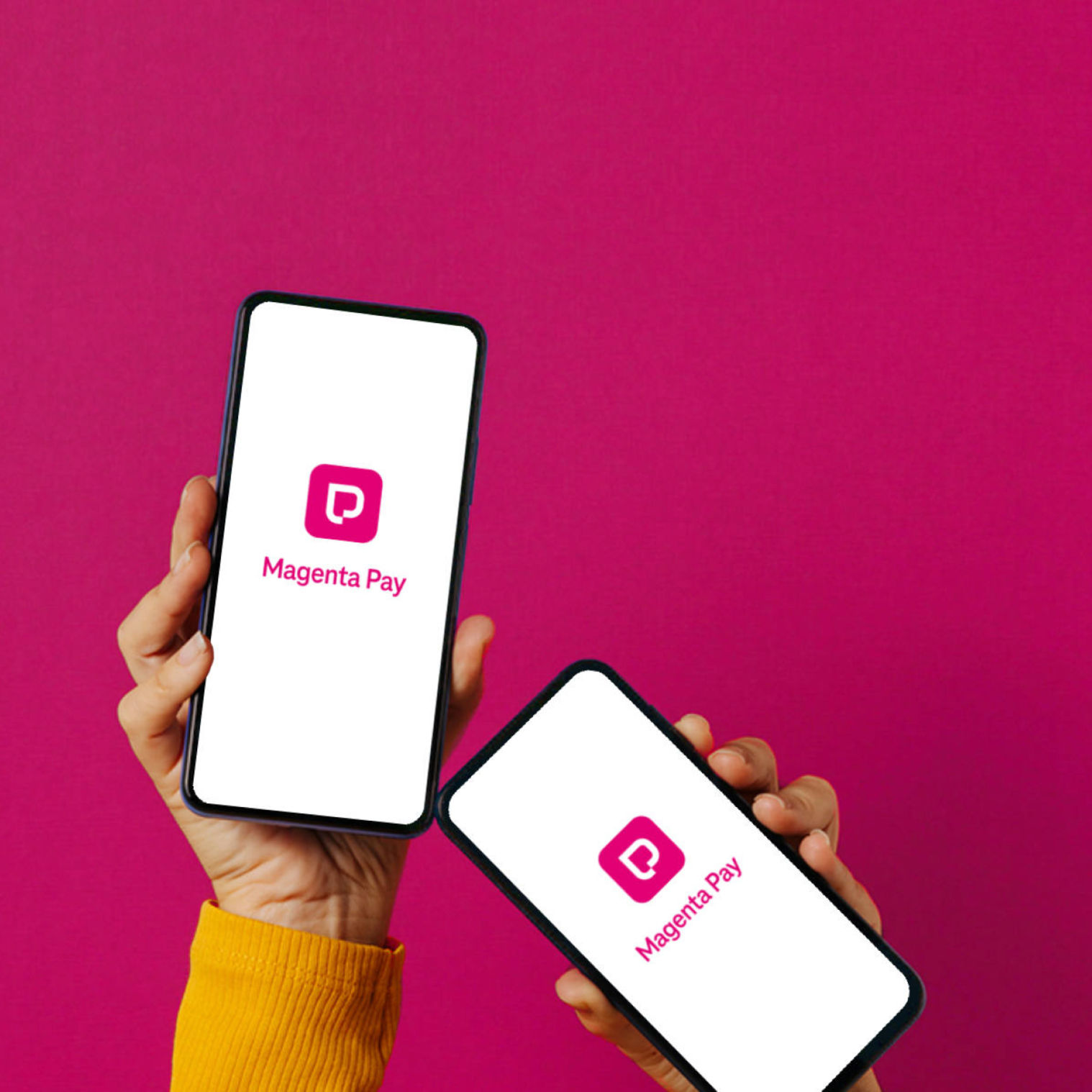 Magenta Pay Hintergrund