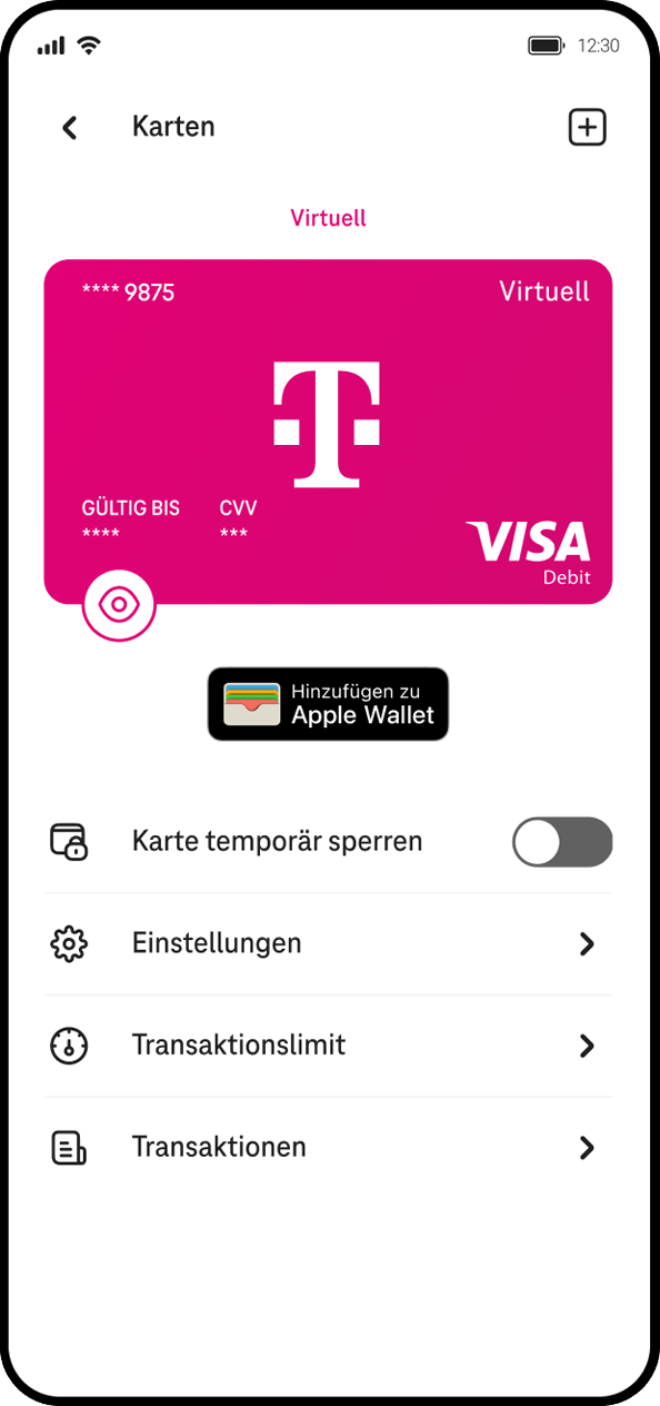 Magenta Pay Karte zu Apple Pay hinzufügen