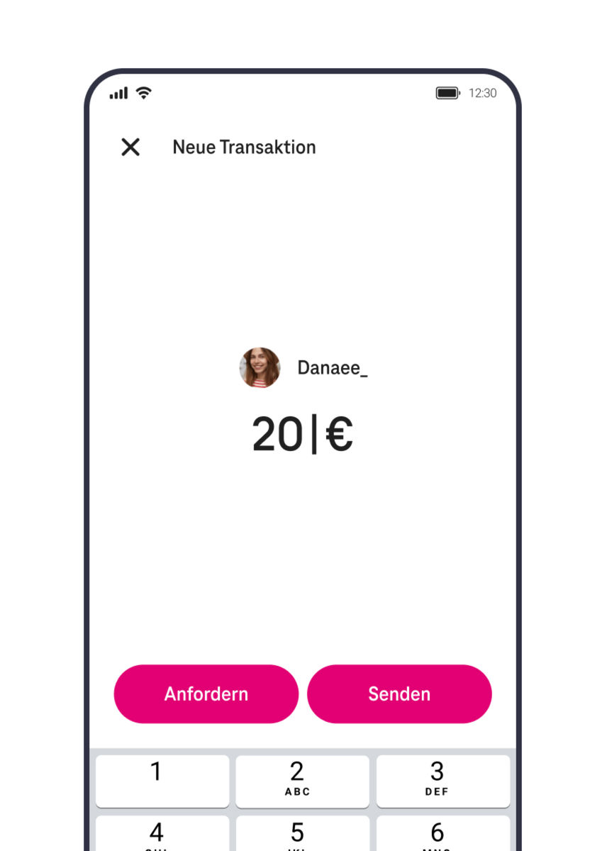 Geldüberweisung ohne Gebühren mit payzy chat & pay