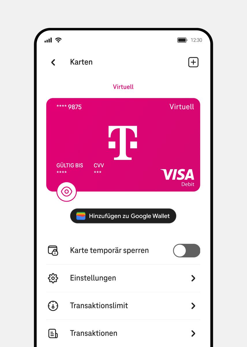Magenta Pay Visa mit Google Wallet verbinden