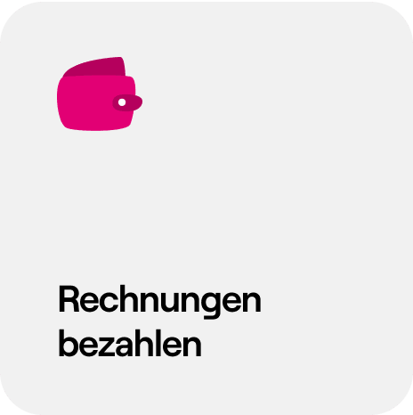 Rechnungen bezahlen