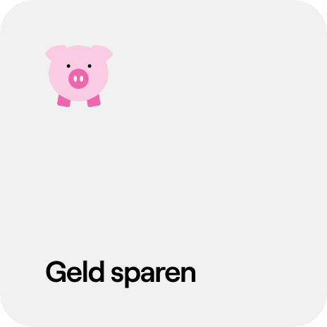 Geld sparen