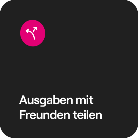Ausgaben mit Freunden automatisch teilen